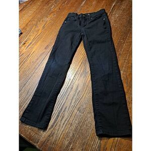Size 10 Slim Old Navy 360 Stretch Black Jack Karate Pants with Adjustable Waist